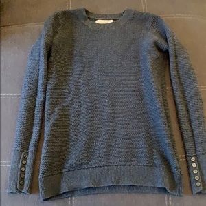 xs grey Loft sweater